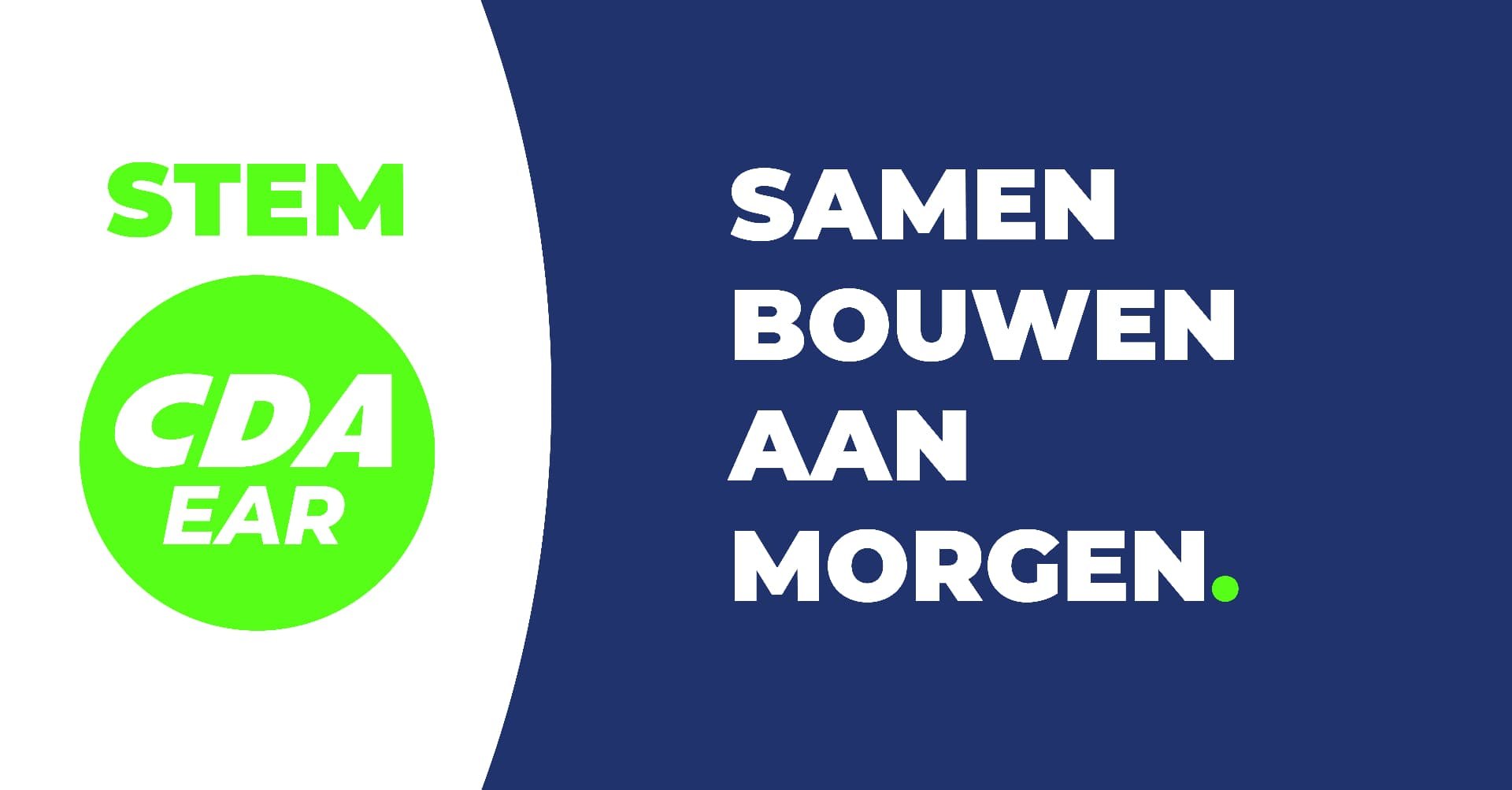 Campagnebanner Stem CDA EAR