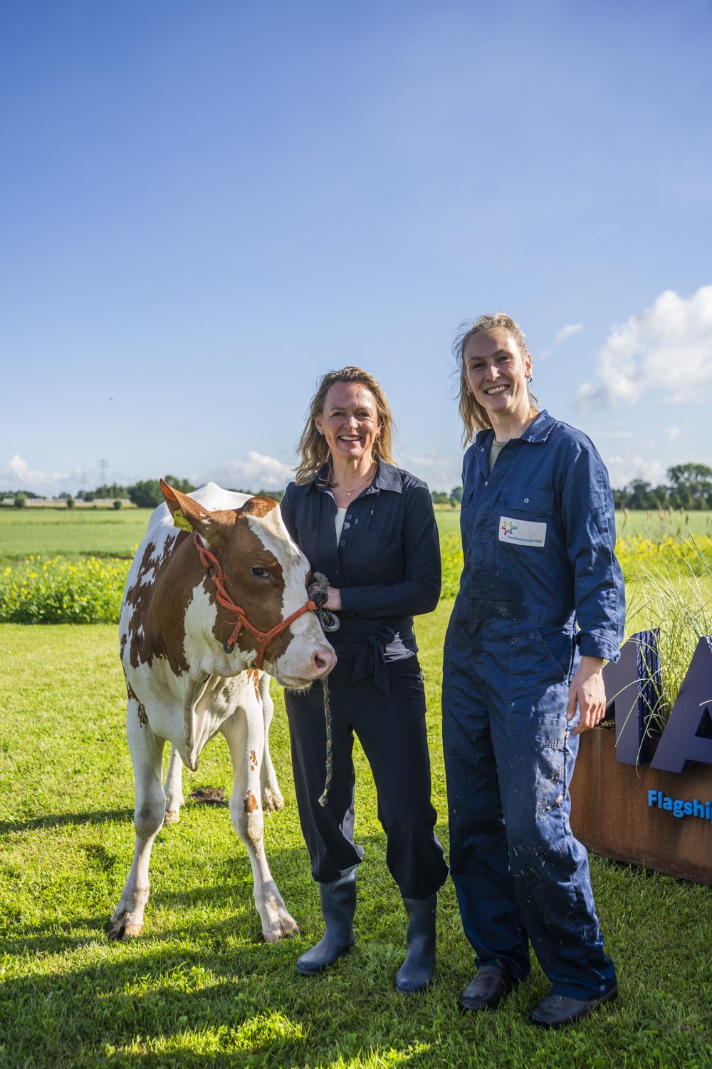 Op de Flagship Farm MARS van FrieslandCampina