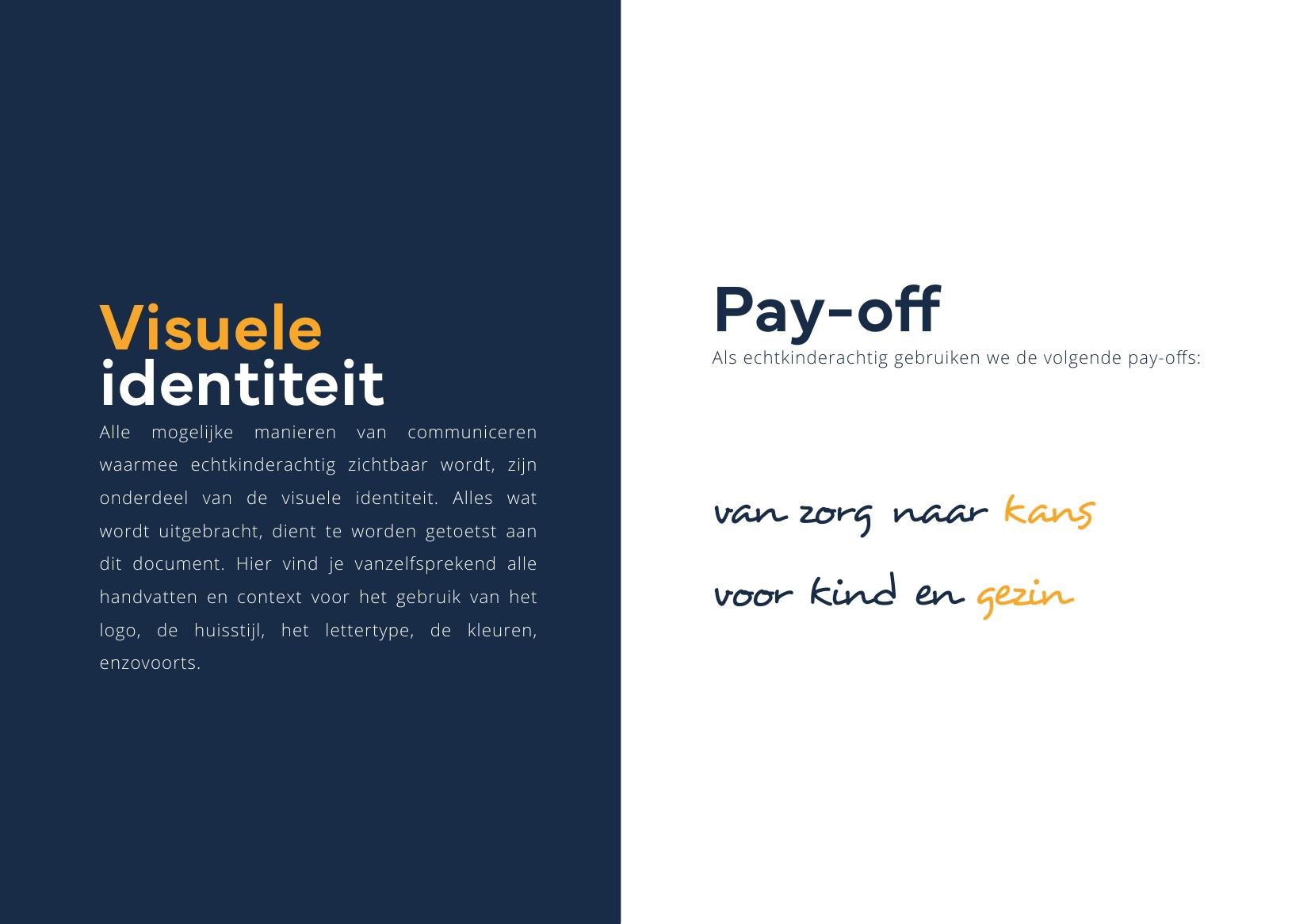 Spread met de kernwaarden samen, versterken en lef